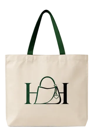 Elegant Canvas Tote Bag