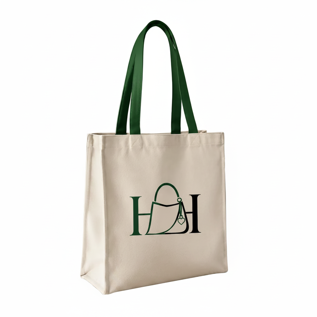 Elegant Canvas Tote Bag