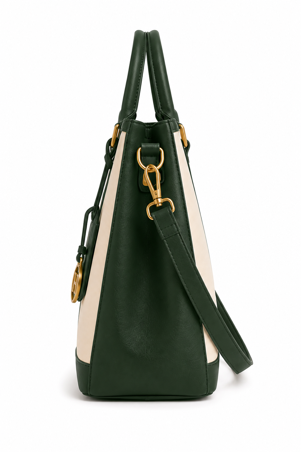 Chic Canvas Top Handle Purse